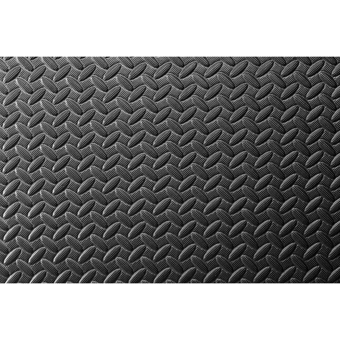 Esterilla de Fitness y Ejercicios Gimnasio Puzzle INDIGO 4 Unidades 60*60*2 cm Negro