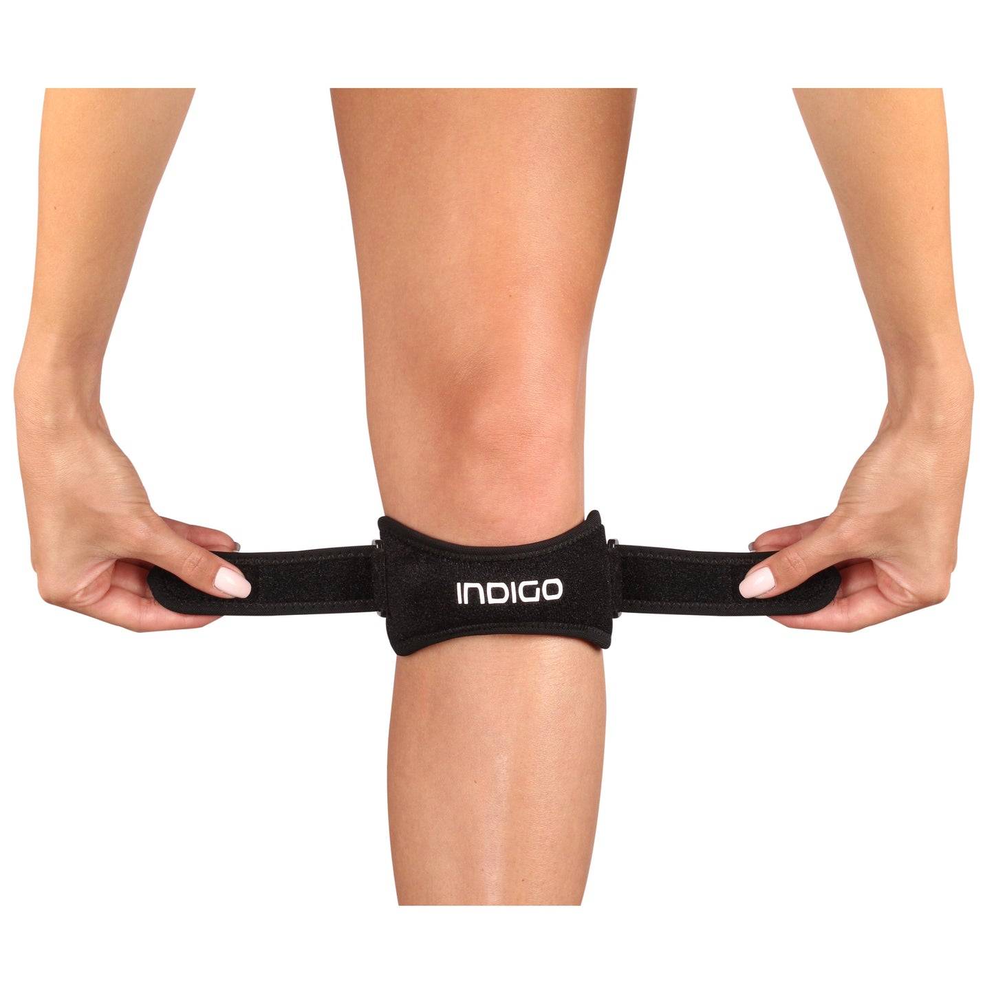 Knee Brace Strap for Meniscus Neoprene INDIGO Black