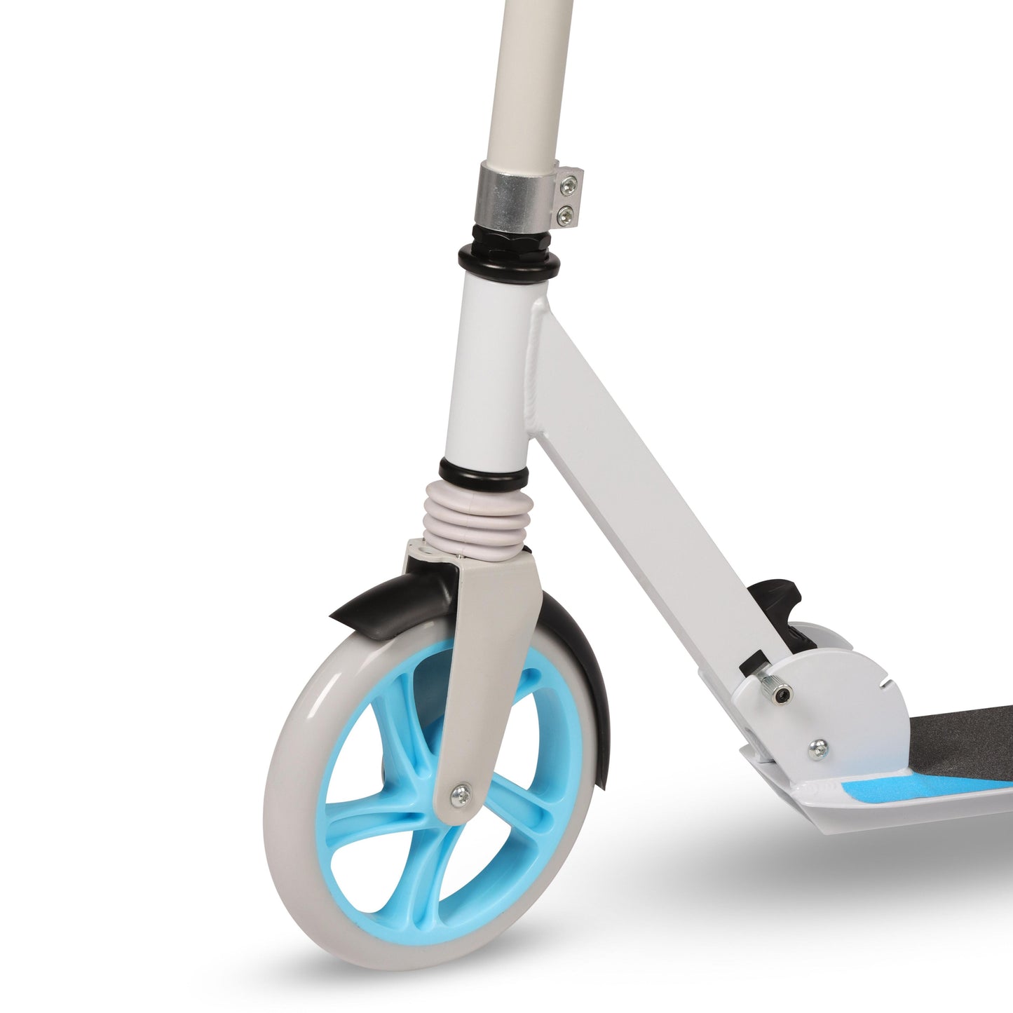 Drive Indigo White-Light Blue Folding Scooter Adults Up To 100 Kg