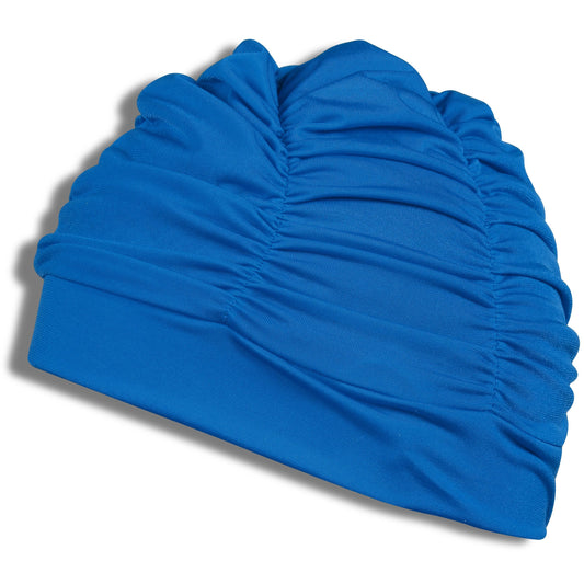 Bonnet De Natation Avec Plis Licra SM Indigo