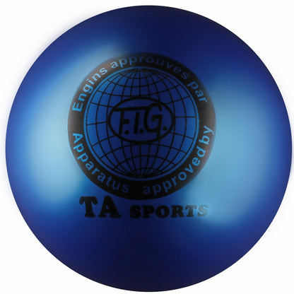 Indigo Metallic PVC Ball 400 g 19 cm