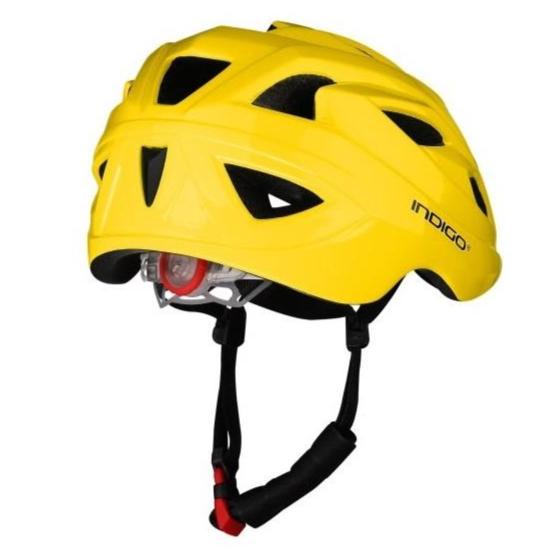 Children's Bicycle Helmet With Ventilation IN073 Indigo 51-55 cm