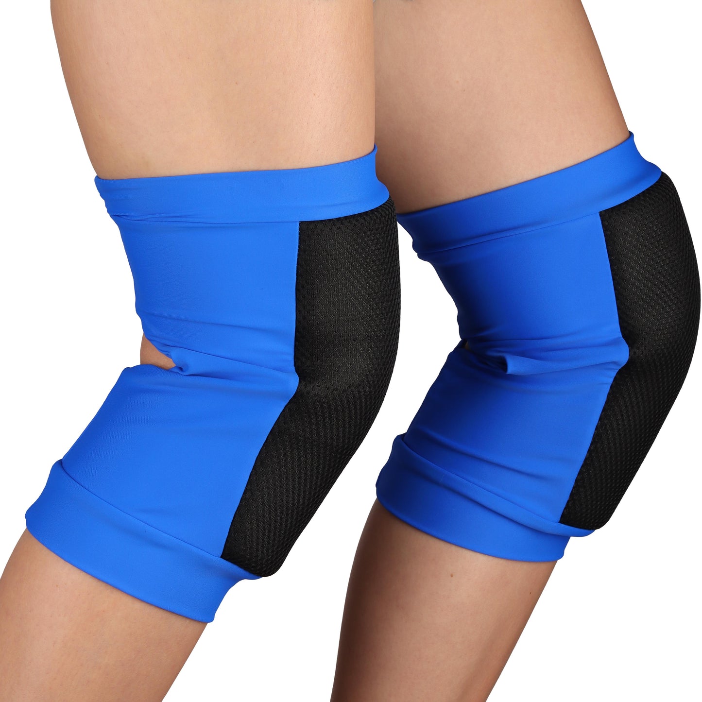 Gymnastics and Dance Knee Pads Long and Reinforced SANDRA INDIGO