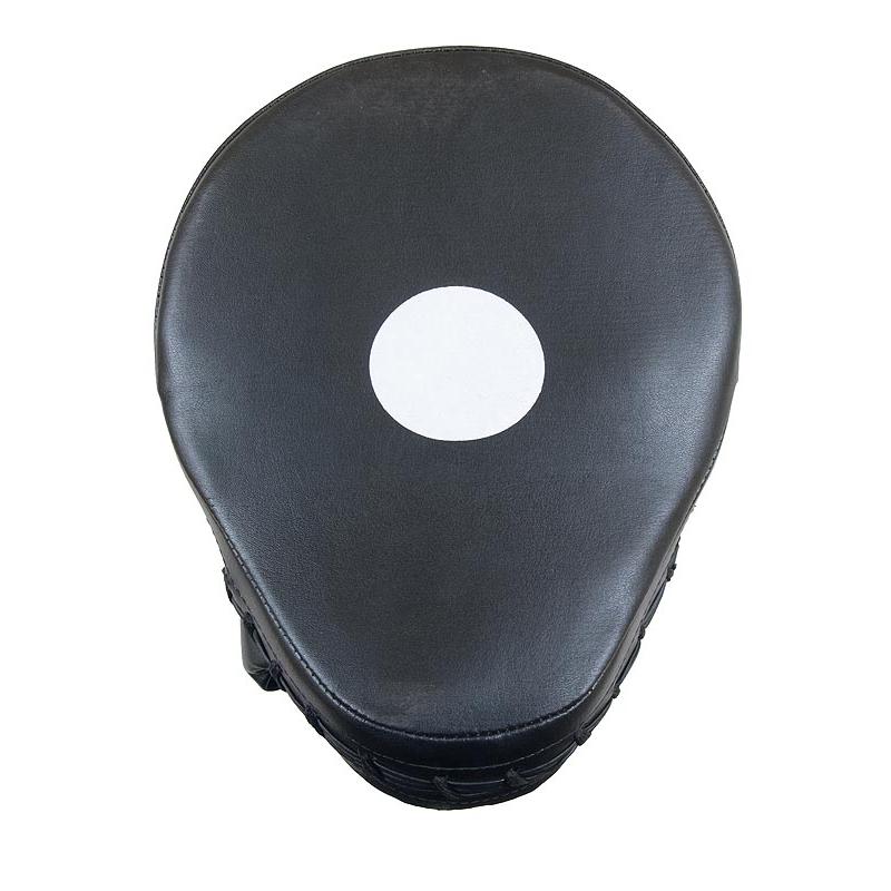 Mitaines De Boxe Courbées En PU (Paire) INDIGO Noir-Rouge 26*20*9 cm