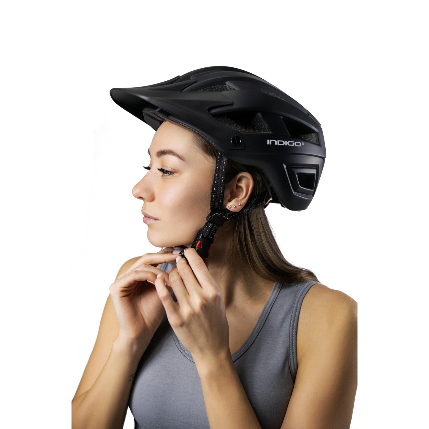 Casque De Vélo Adulte Avec Ventilation IN371 INDIGO