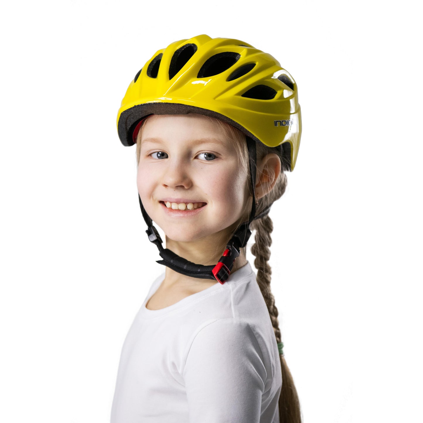 Children's Bicycle Helmet With Ventilation IN073 Indigo 51-55 cm
