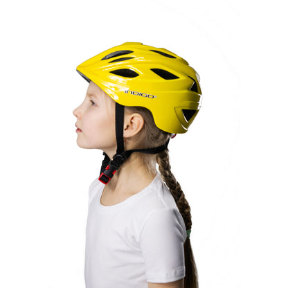 Children's Bicycle Helmet With Ventilation IN073 Indigo 51-55 cm