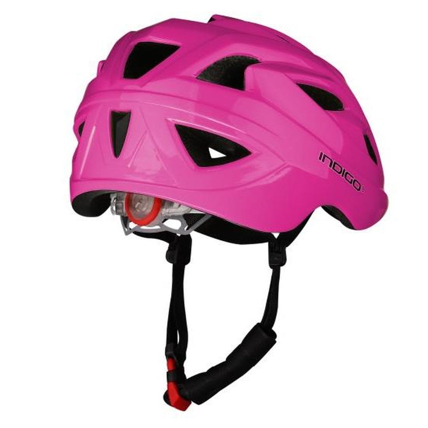 Children's Bicycle Helmet With Ventilation IN073 Indigo 51-55 cm