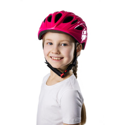 Children's Bicycle Helmet With Ventilation IN073 Indigo 51-55 cm