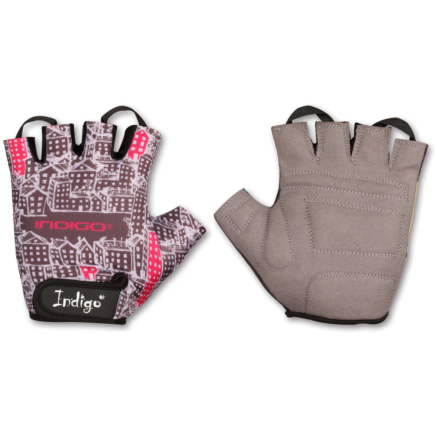 Children's Cycling Gloves CITY INDIGO