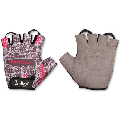 Children's Cycling Gloves CITY INDIGO