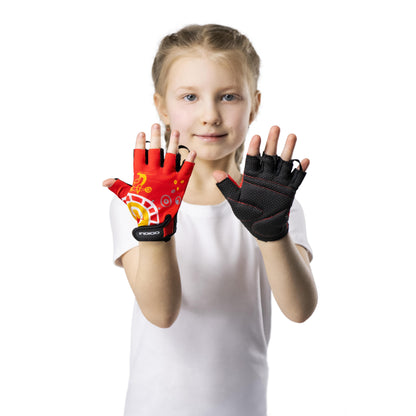 Children's Cycling Gloves ESFERAS Indigo