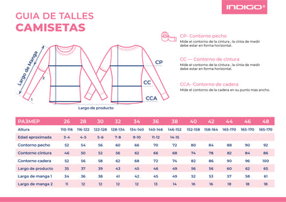 T-shirt de Gymnastique Manches Courtes INDIGO Noir