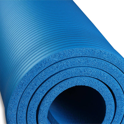 Yoga And Fitness Mat NBR Indigo 183 * 61 * 1.5 cm