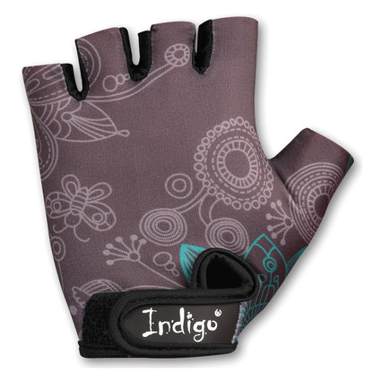 Women's Cycling Gloves INDIGO Light Gray