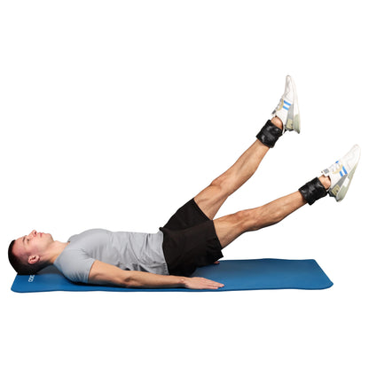 Halteres Pesos de Couro Artificial PRO INDIGO Preto