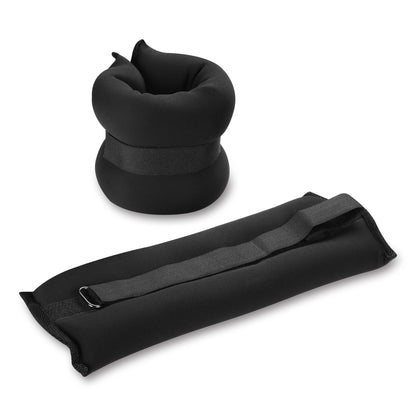 Poids pour Chevilles et Poignets en Néoprène INDIGO 2*0,4 kg