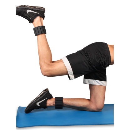 Caneleiras Halteres de Silicone ACTIVE INDIGO 2*0,45 kg