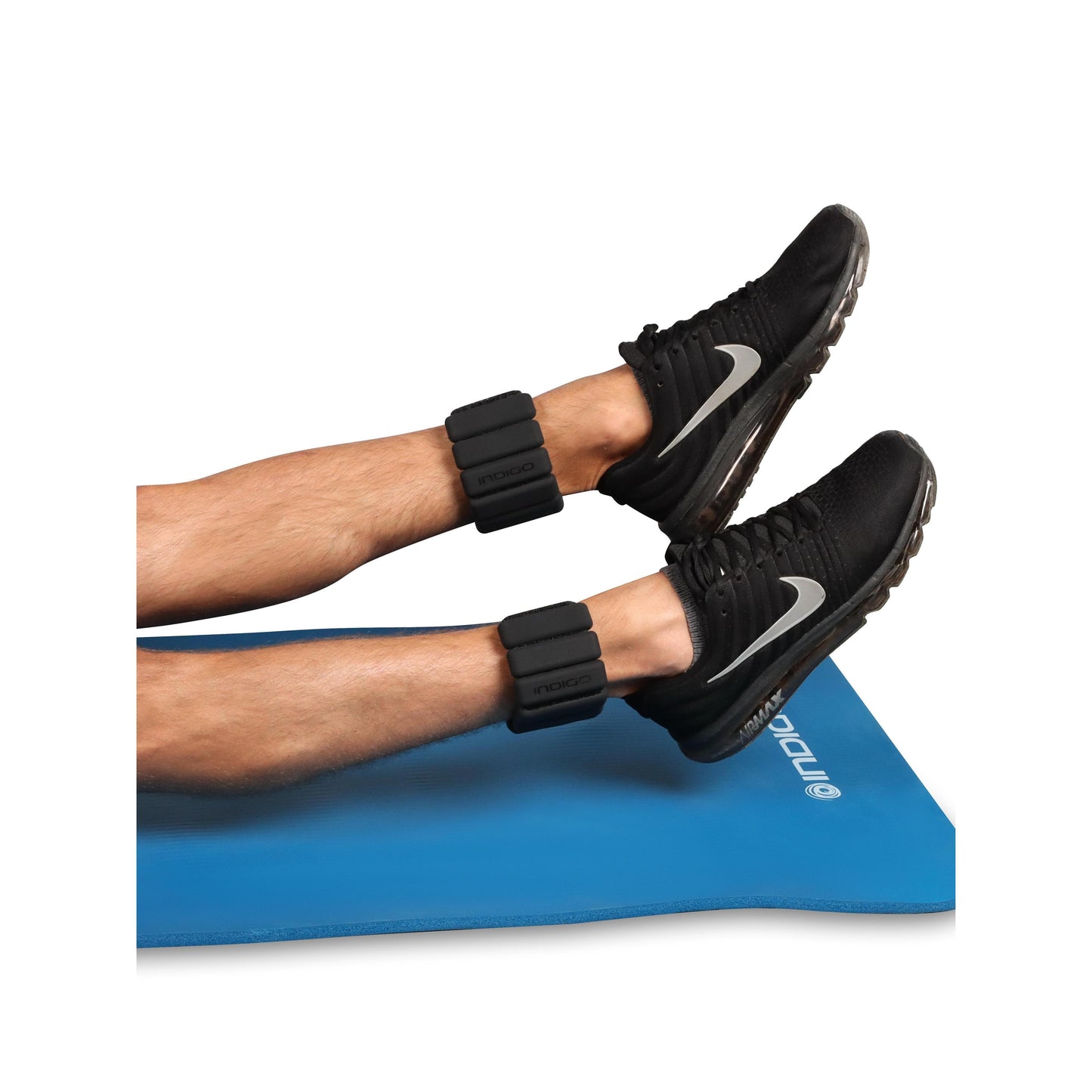 Caneleiras Halteres de Silicone ACTIVE INDIGO 2*0,45 kg