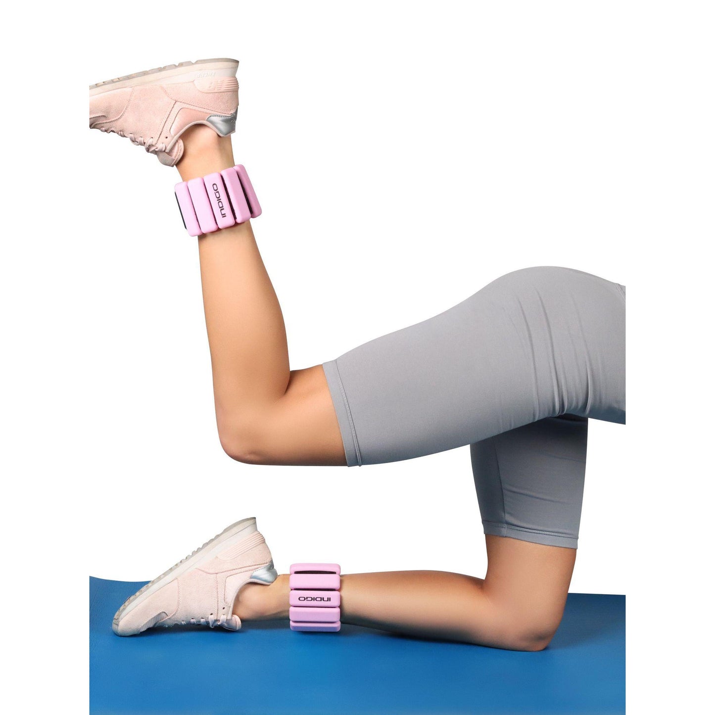 Caneleiras Halteres de Silicone ACTIVE INDIGO 2*0,45 kg