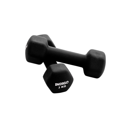 Mancuernas Hexagonales de Neopreno INDIGO