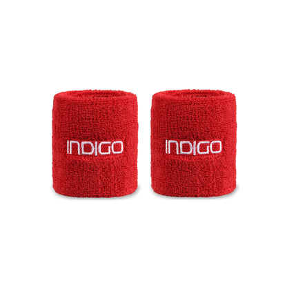 Muñequera Terry Indigo 2 Unidades se traduirait en français en : "Bracelet Éponge Indigo 2 Unités".