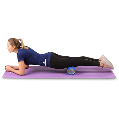 Rouleau En Mousse Rond Pour Massages Musculaires Et Yoga PVC INDIGO Multicolore 33*14 cm