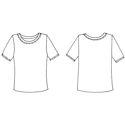 Camiseta de Ginástica Manga Curta INDIGO Branca Tamanho 26