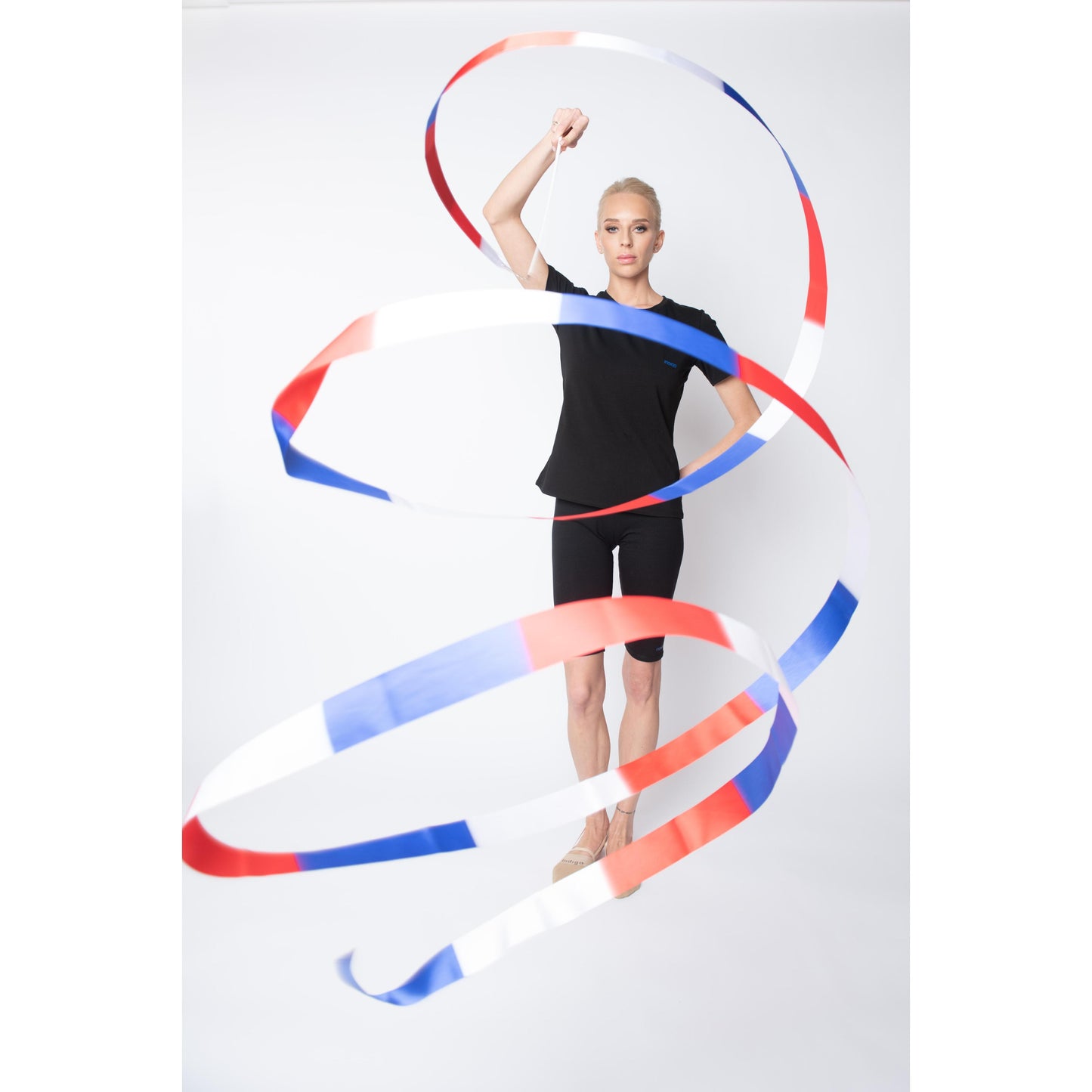 Ruban Pour Gymnastique Rythmique Avec Baguette 56 cm INDIGO.