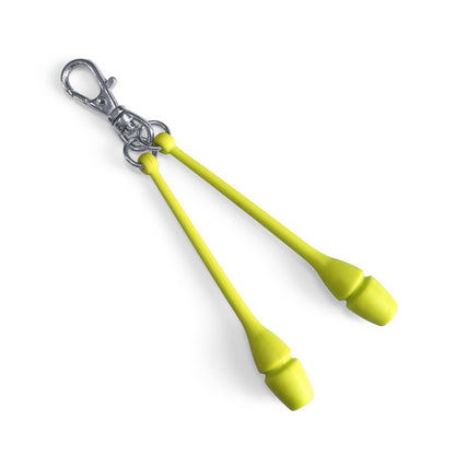 Porte-clés Massues Gymnastique Rythmique INDIGO 8 cm