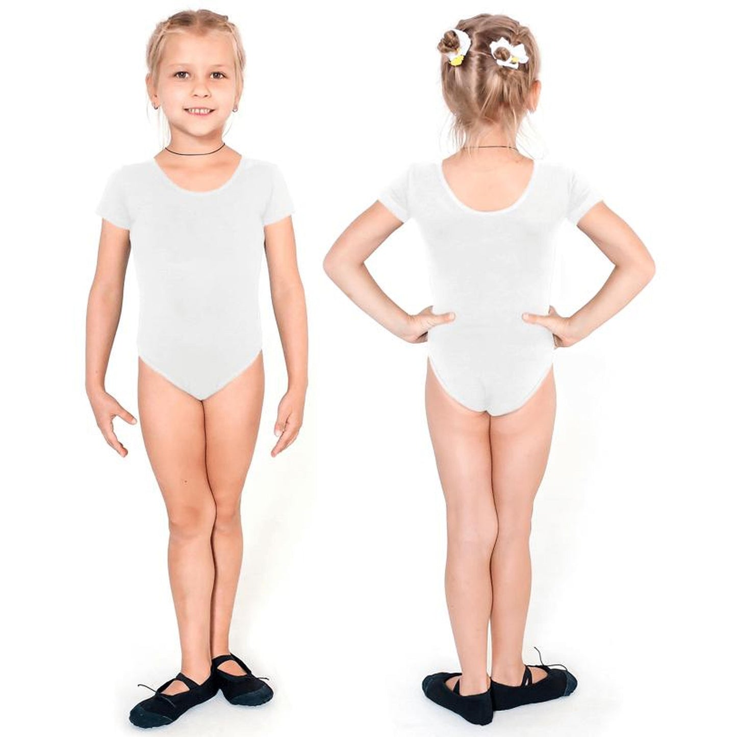 Maillot à Manches Courtes INDIGO Blanc