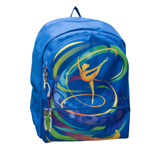 Sac à Dos Professionnel pour Gymnastique Rythmique 29 Litres GRACIA Bleu Clair