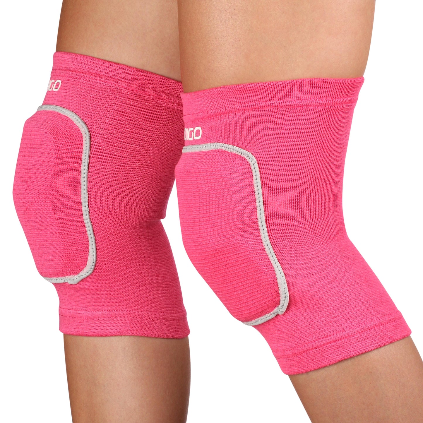 Elastic Knee Pads for Rhythmic Gymnastics INDIGO