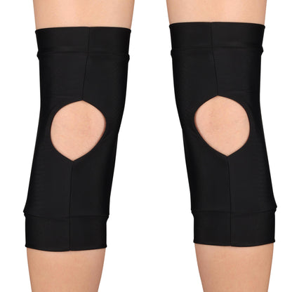 Gymnastics and Dance Knee Pads Long and Reinforced SANDRA INDIGO