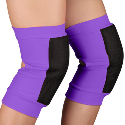 Gymnastics and Dance Knee Pads Long and Reinforced SANDRA INDIGO