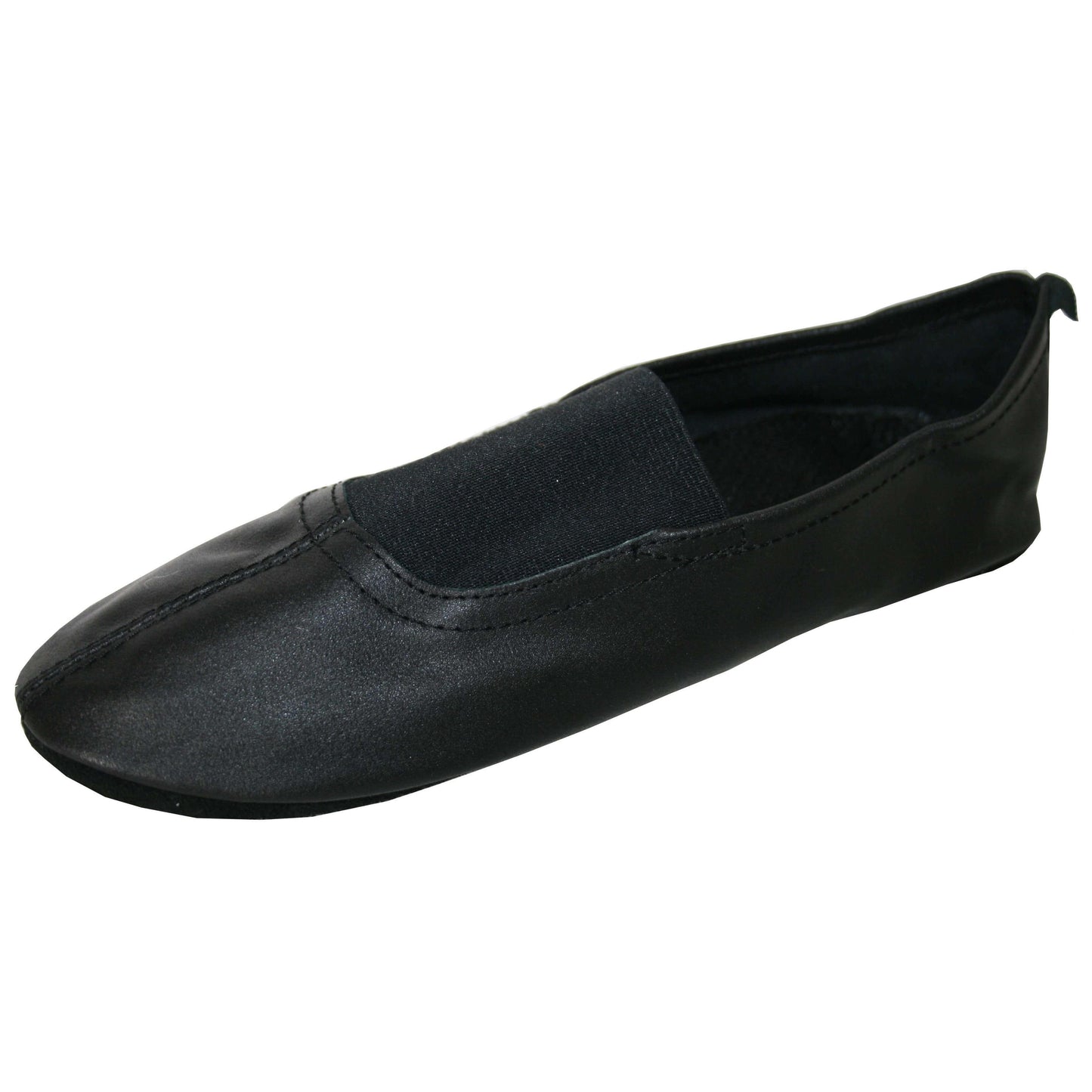 Chaussons De Gymnastique Rythmique En Cuir Avec Semelle Intérieure Douce INDIGO