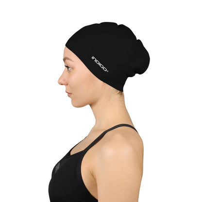Bonnet De Natation En Silicone Pour Cheveux Longs INDIGO