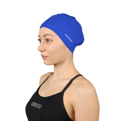 Bonnet De Natation En Silicone Pour Cheveux Longs INDIGO