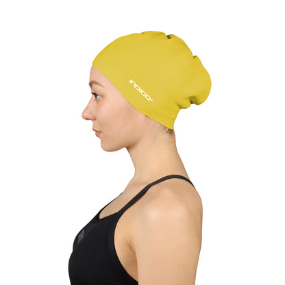 Bonnet De Natation En Silicone Pour Cheveux Longs INDIGO