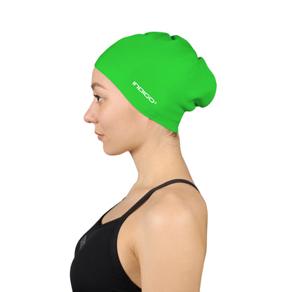 Bonnet De Natation En Silicone Pour Cheveux Longs INDIGO