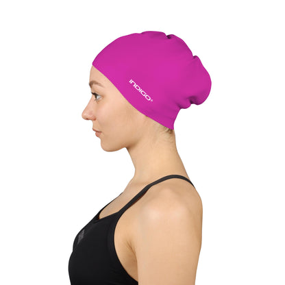 Bonnet De Natation En Silicone Pour Cheveux Longs INDIGO
