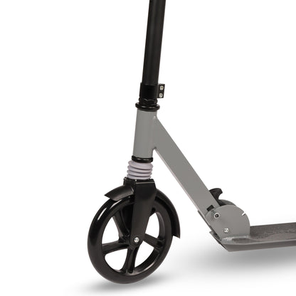 Folding Scooter Adults Up To 100 Kg SCAMPER INDIGO Gray-Black