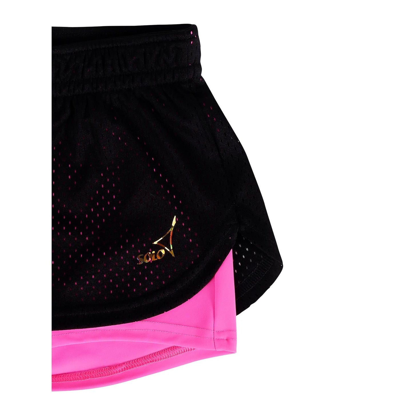 Shorts Doubles avec Tissu de Maille SOLO