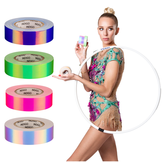 Rouleau Adhésif avec Effet Miroir RAINBOW INDIGO 20mm*14m