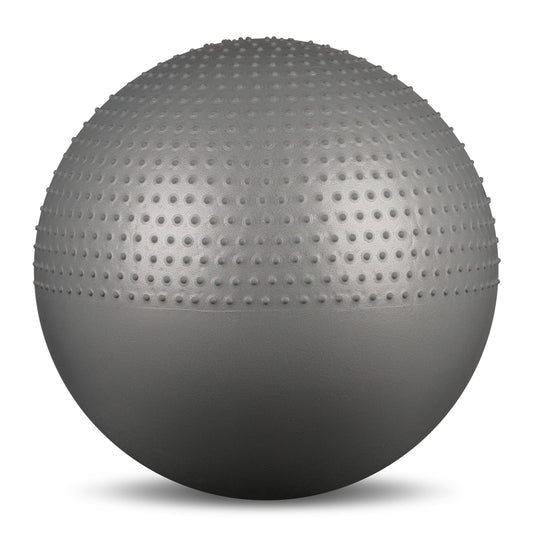 Balle De Gymnastique/Massage “2 En 1” Anti-Éclatement + Pompe INDIGO