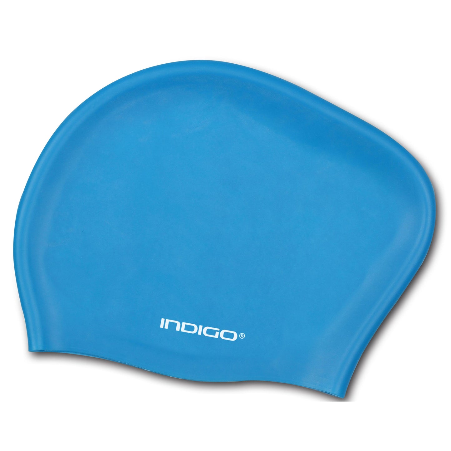 Bonnet De Natation En Silicone Pour Cheveux Longs INDIGO