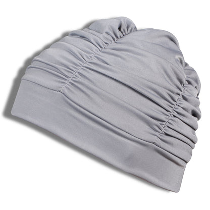 Bonnet De Natation Avec Plis Licra SM Indigo