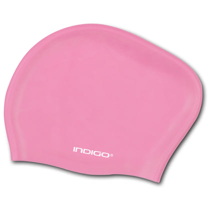 Bonnet De Natation En Silicone Pour Cheveux Longs INDIGO
