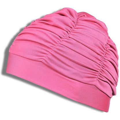 Bonnet De Natation Avec Plis Licra SM Indigo